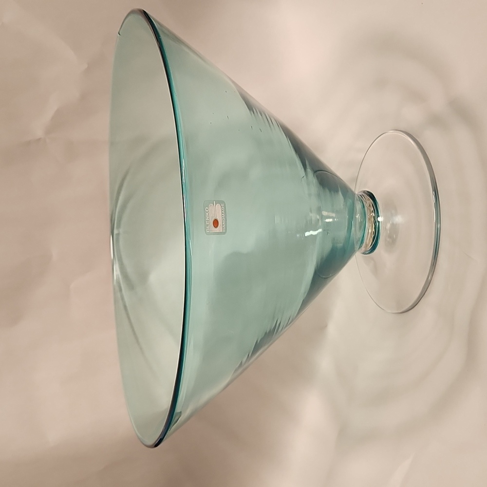 Blenko handmade glass bowl